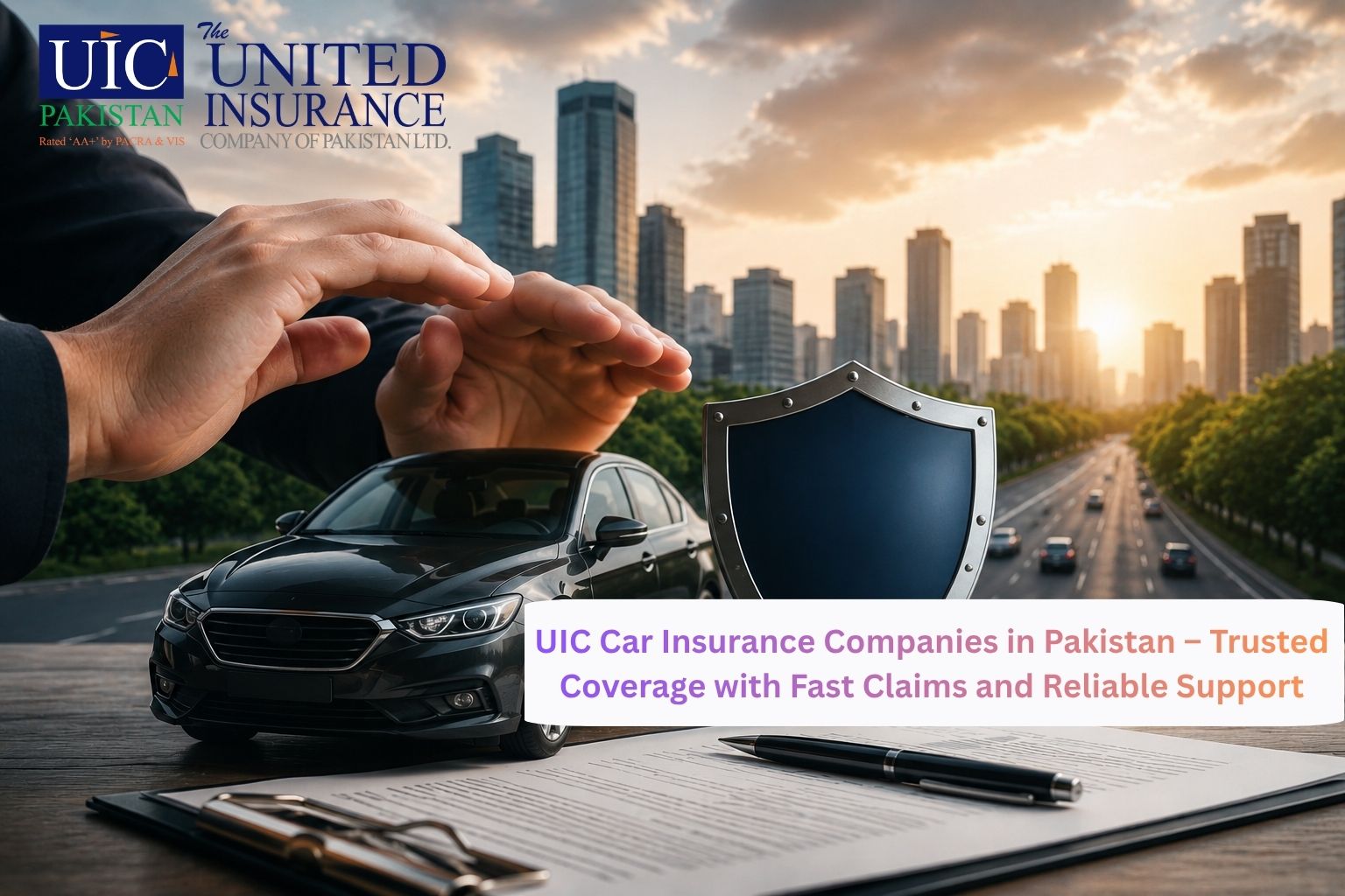 Car Insurance Companies in Pakistan offering UIC insurance for reliable vehicle protection plans